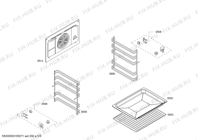 Схема №3 HBA21B451E Horno.BO.2d.B4.ME_Ti_Stop.pt_bsc.inox с изображением Передняя часть корпуса для электропечи Bosch 00700789