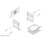 Схема №3 HBA21B451E Horno.BO.2d.B4.ME_Ti_Stop.pt_bsc.inox с изображением Передняя часть корпуса для электропечи Bosch 00700789