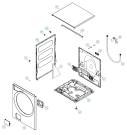 Схема №1 FT422 SE   -White (338984, WM70.1) с изображением Обшивка для стиральной машины Gorenje 502496