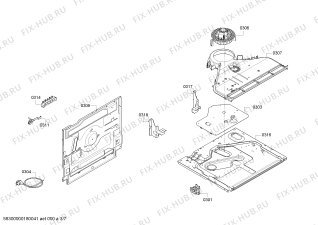 Схема №3 HGV425123S с изображением Ручка конфорки для плиты (духовки) Bosch 00628118