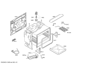 Схема №1 HSG222020R с изображением Ручка выбора температуры для плиты (духовки) Bosch 00615266