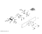 Схема №1 HBC86P770 с изображением Переключатель для духового шкафа Bosch 00421726