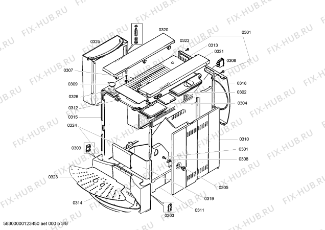 Схема №5 TCA6401 Benvenuto B40 с изображением Чистящее средство для электрокофеварки Bosch 00310772