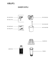 Схема №3 EA82FE10/70K с изображением Элемент корпуса для электрокофеварки Krups MS-5A20714