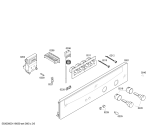 Схема №3 B1452S0 MEGA4452S с изображением Панель управления для электропечи Bosch 00446280