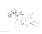Схема №3 B14M42W0GB с изображением Панель управления для плиты (духовки) Bosch 00675689