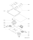 Схема №1 AKR 107/NB с изображением Плита Whirlpool 481925998588