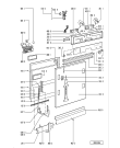 Схема №1 GSI 4952 R-IX с изображением Панель для посудомоечной машины Whirlpool 481245379851