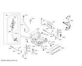 Схема №4 SPS40E58EU с изображением Передняя панель для посудомоечной машины Bosch 11011083