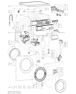 Схема №1 AWV 838 с изображением Электромотор для стиральной машины Whirlpool 481236158358