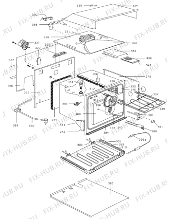 Взрыв-схема вытяжки Gorenje VISION SPECTRA S7400 U840A02X SE   -SS B-I (900002847, U840A02X) - Схема узла 02