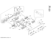 Схема №3 HEA53T440 Bosch с изображением Панель управления для плиты (духовки) Bosch 00744109