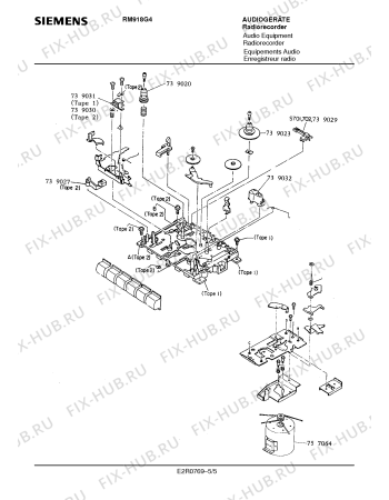 Схема №1 RM918G4 с изображением Инструкция по эксплуатации для звукотехники Siemens 00530712