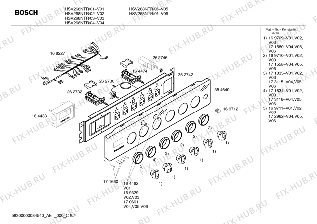 Схема №1 EC32020TR с изображением Форсунки для природного газа для плиты (духовки) Bosch 00169739