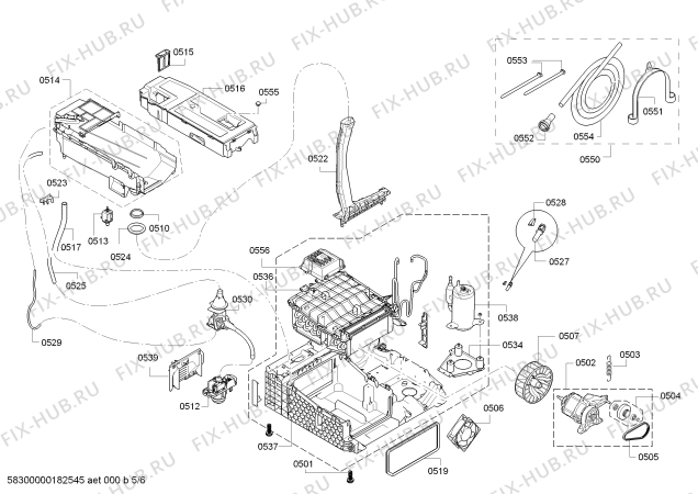 Схема №4 WTY88703 HomeProfessional SelfCleaning Condenser A+++ с изображением Модуль управления, запрограммированный для электросушки Bosch 00754578