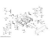 Схема №3 SHX33M06UC с изображением Крышка кнопки для электропосудомоечной машины Bosch 00643508