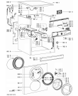 Схема №2 AWO 346 с изображением Обшивка для стиралки Whirlpool 480111104278
