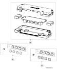 Схема №1 X56143MD0 с изображением Переключатель для вытяжки Aeg 4055110375