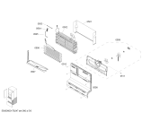 Схема №1 KMF40S20TI с изображением Дверь для холодильника Bosch 00712275