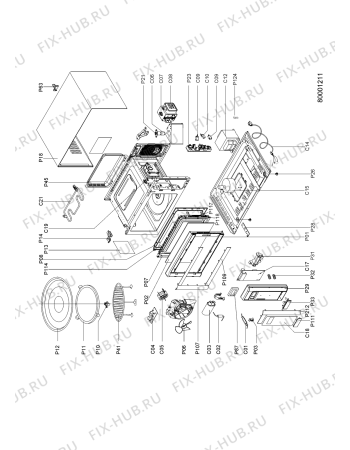 Схема №1 MMW 3010 AGW 30LTS с изображением Дверца для микроволновой печи Whirlpool 482000008140