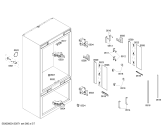 Схема №2 T36BT71FS с изображением Компрессор для холодильника Bosch 00144875