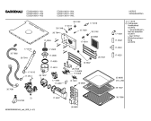 Схема №2 ED221620 с изображением Стеклянная полка для плиты (духовки) Bosch 00357301