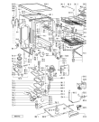 Схема №1 GSF 5351 TW-WS с изображением Панель для посудомоечной машины Whirlpool 481245370511