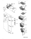 Схема №2 KSN 7071/A с изображением Поверхность для холодильной камеры Whirlpool 481245088153