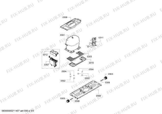 Схема №1 KGE366L4Q, Bosch с изображением Дверь для холодильной камеры Bosch 00718509