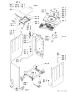 Схема №1 AWA 9127 с изображением Запчасть для стиралки Whirlpool 481221479177