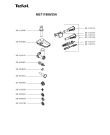 Схема №1 ME711889/35A с изображением Крепление Tefal SS-192275