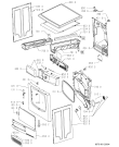 Схема №1 AWZ 9813 с изображением Декоративная панель для сушильной машины Whirlpool 481245215057