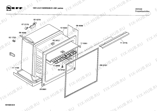 Схема №4 195306924 GB-1031.11PCSG с изображением Переключатель для духового шкафа Bosch 00055347