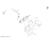 Схема №1 WTS86501NL с изображением Панель управления для сушильной машины Bosch 00702531