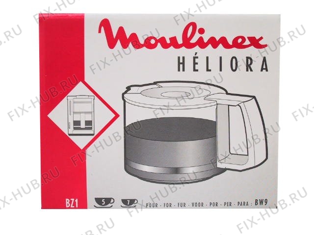 Большое фото - Сосуд для электрокофеварки Moulinex ABZ108 в гипермаркете Fix-Hub