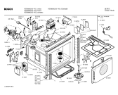 Схема №2 HEN8800 с изображением Панель управления для плиты (духовки) Bosch 00356559