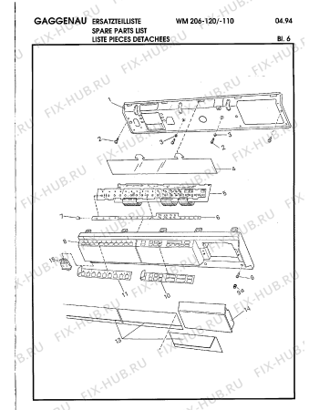 Схема №4 WM206120 WM206 с изображением Кронштейн для стиралки Bosch 00159252