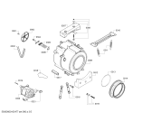 Схема №2 WM08B060GR iQ100 с изображением Мотор для стиральной машины Siemens 00145404