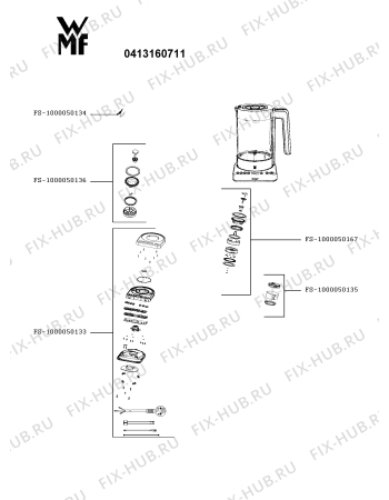 Схема №1 0413160011 с изображением Фильтр для электрочайника Seb FS-1000050135