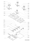 Схема №1 TGZ 3401 TF с изображением Затычка для электропечи Whirlpool 481944238792