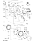 Схема №1 AWO 8160 с изображением Обшивка для стиральной машины Whirlpool 481245310897