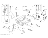 Схема №2 S41T65N2EU с изображением Передняя панель для посудомойки Bosch 00673257