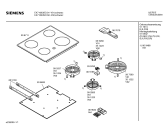 Схема №1 EK71023CC с изображением Конфорка для плиты (духовки) Siemens 00351222