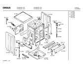 Схема №1 RV9425 с изображением Передняя панель для посудомойки Bosch 00283949