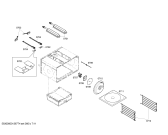 Схема №5 PRG364ELG с изображением Панель для духового шкафа Bosch 00144777