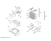 Схема №3 FI24DP31 с изображением Шина для холодильной камеры Bosch 00677088