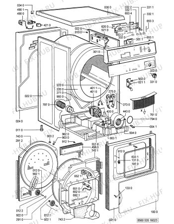 Схема №1 ADORINA TA с изображением Декоративная панель для электросушки Whirlpool 481245210419