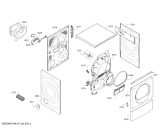Схема №1 WTA73901NL с изображением Крышка для сушилки Bosch 12013251