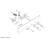 Схема №4 B15M42S0GB с изображением Панель управления для электропечи Bosch 00675695