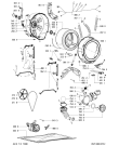 Схема №1 085 SC/WG с изображением Клавиша для стиральной машины Whirlpool 481241029147